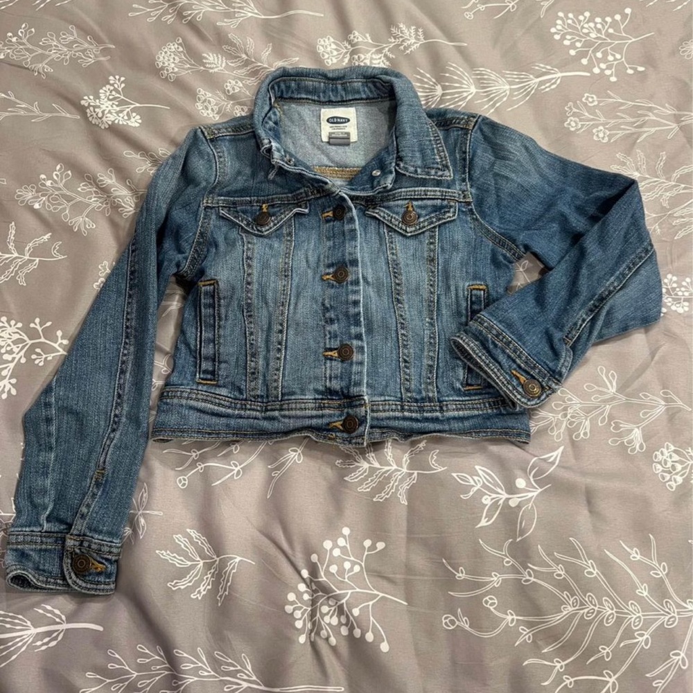 Girls Old Navy Jean Jacket Size 6-7